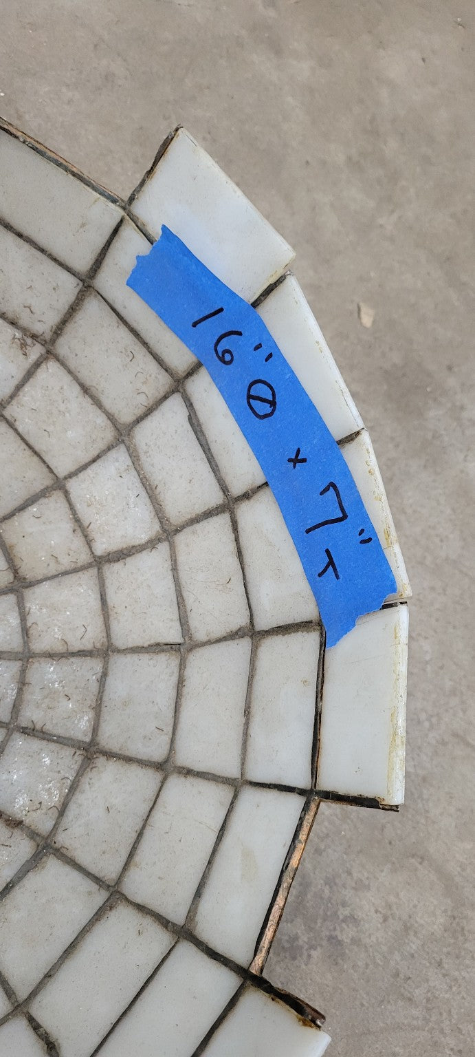 Stained Glass Lamp Shade (Damaged)