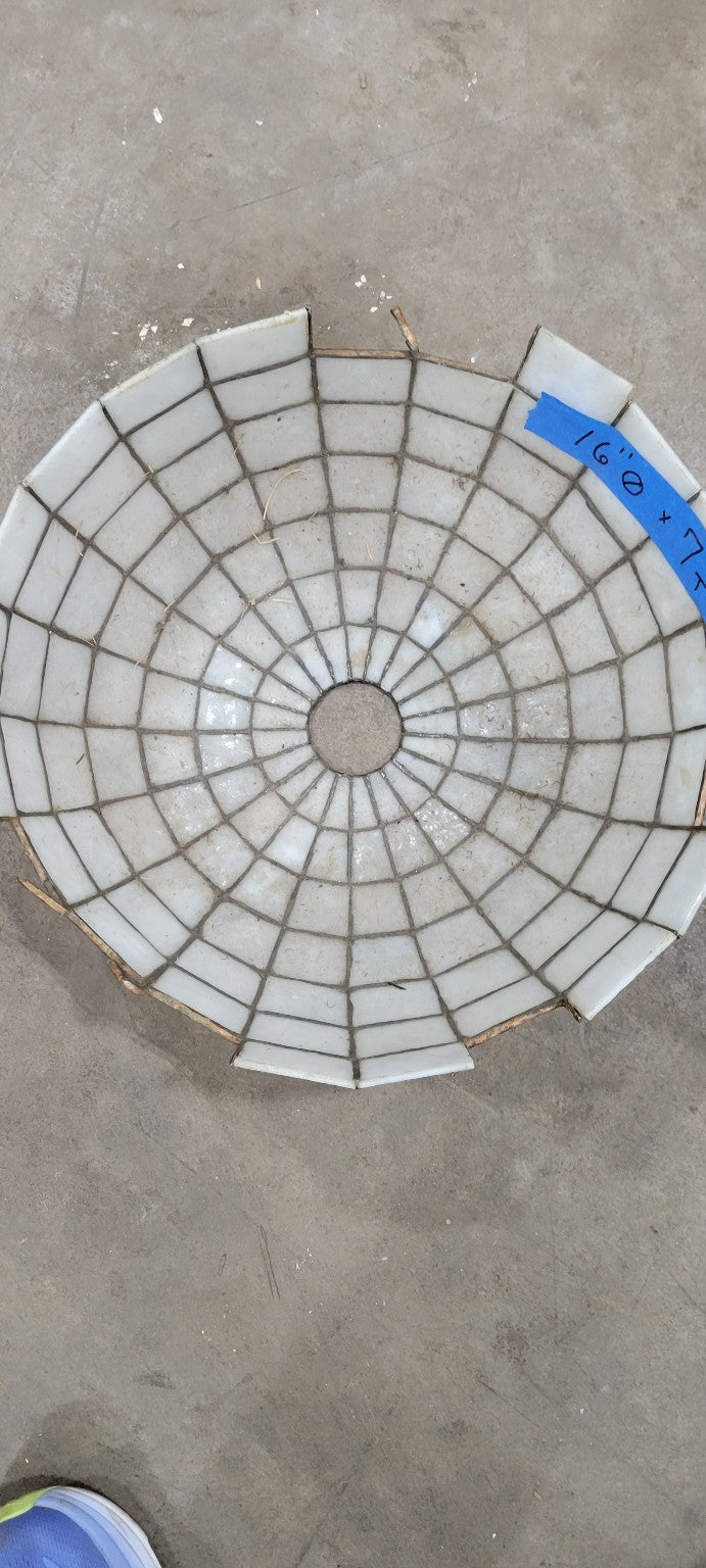 Stained Glass Lamp Shade (Damaged)