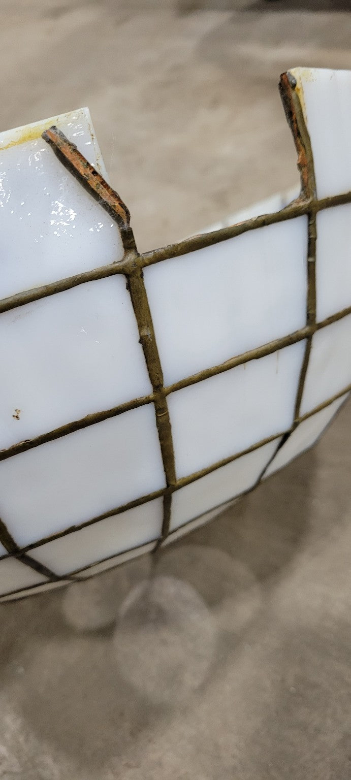 Stained Glass Lamp Shade (Damaged)