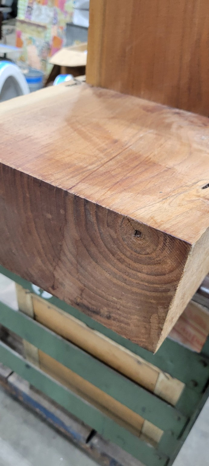 Reclaimed Wood Slab Bench