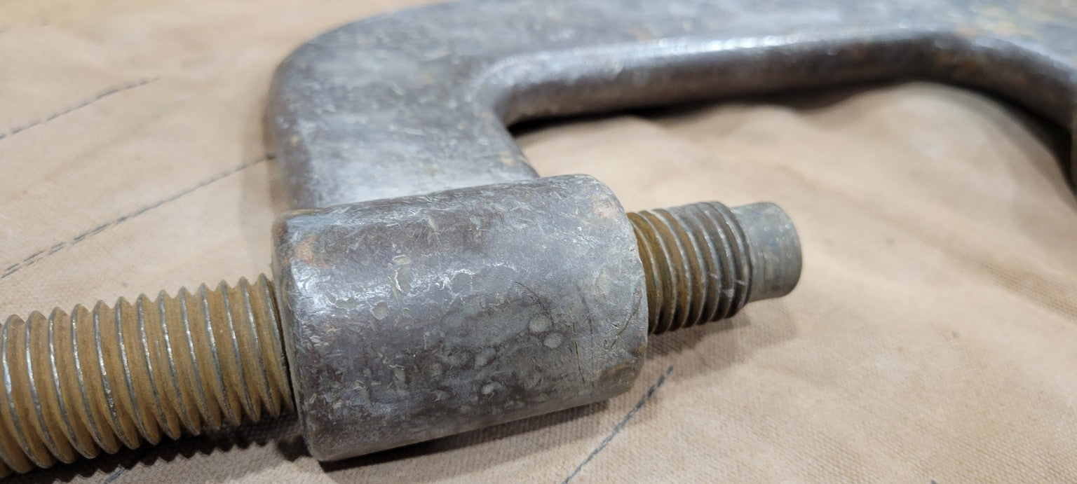 Heavy-Duty C-Clamp with 6" Opening