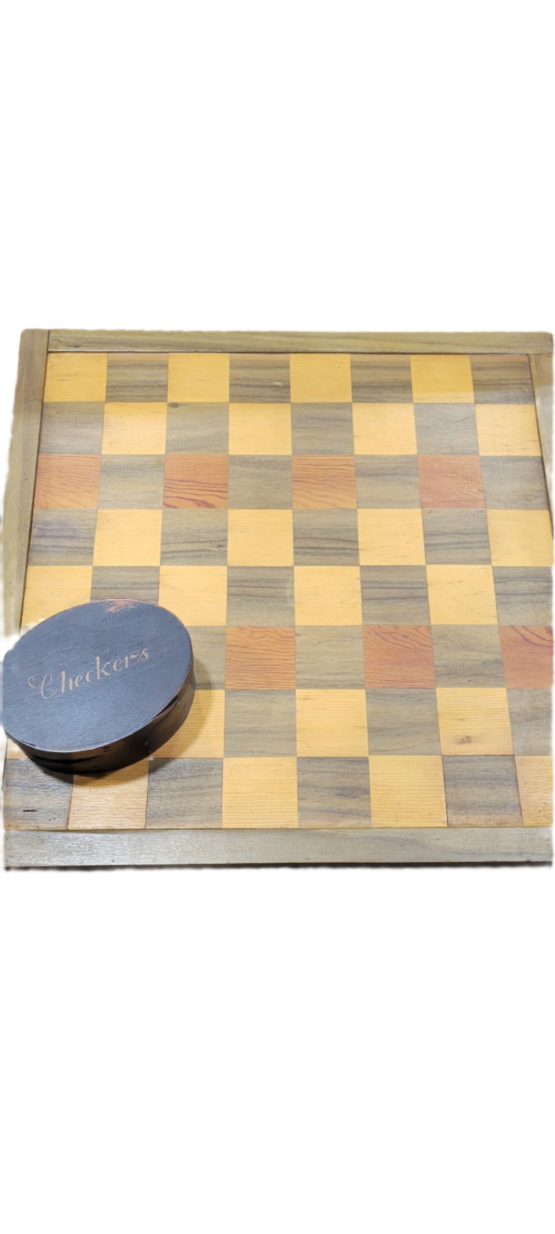 Antique Checker Board
