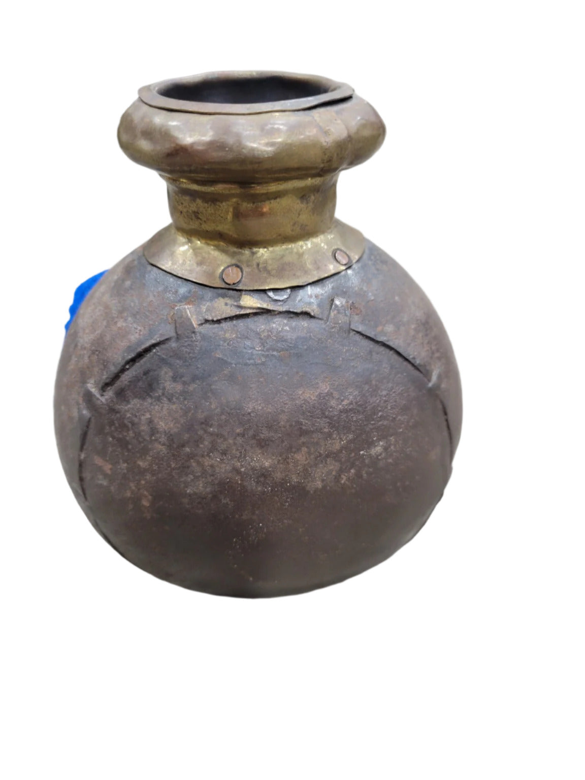 Hand-Hammered Brass & Copper Vessel