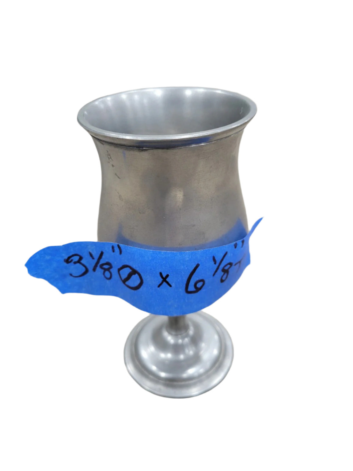 Vintage Crown Ducal Pewter Goblet – Made in England