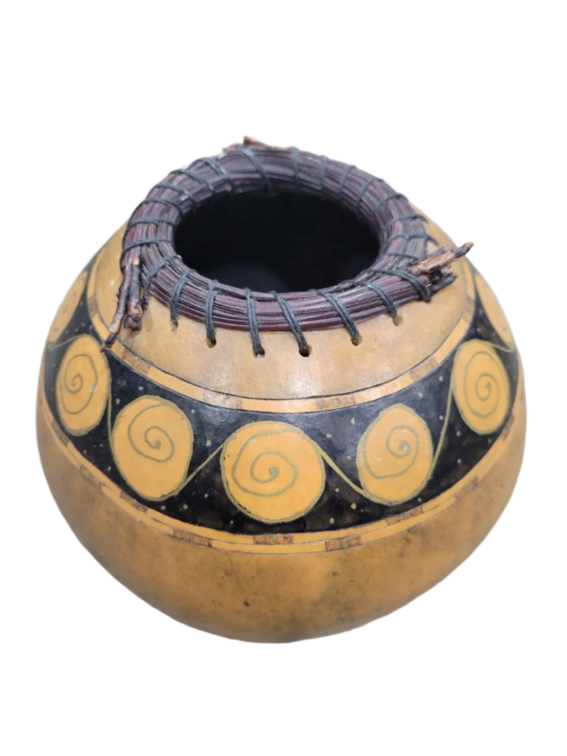 Decorative Handcrafted Gourd Vessel – Bashert Designs by Cindy Vandewart