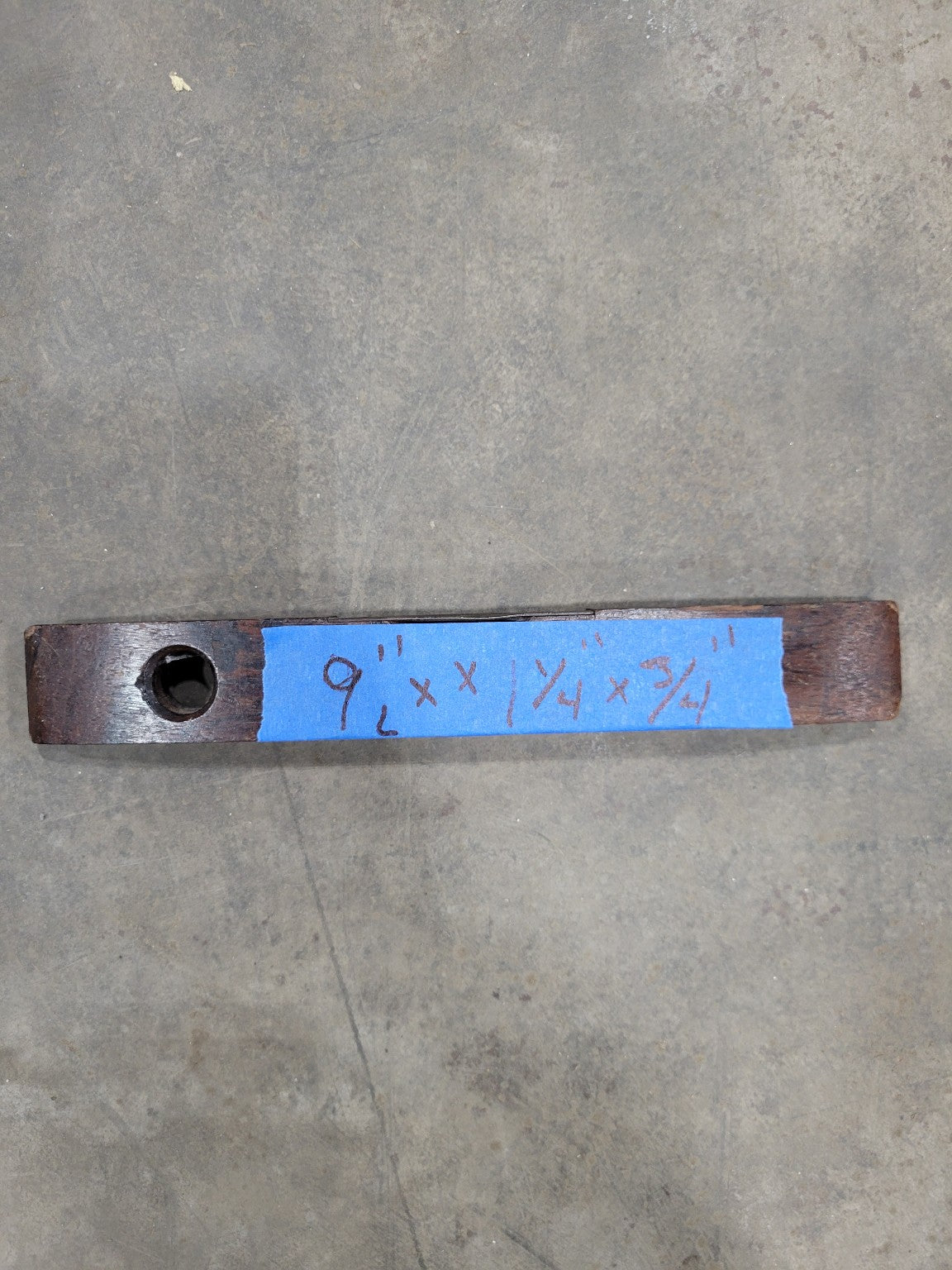 Antique Wood & Brass Pocket Level