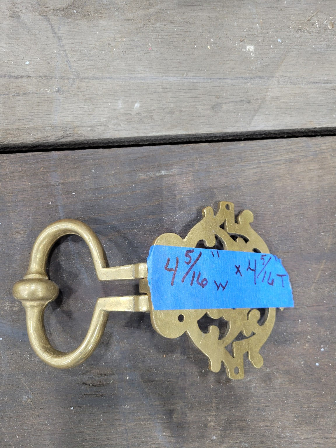 Ornate Solid Brass Door Knocker