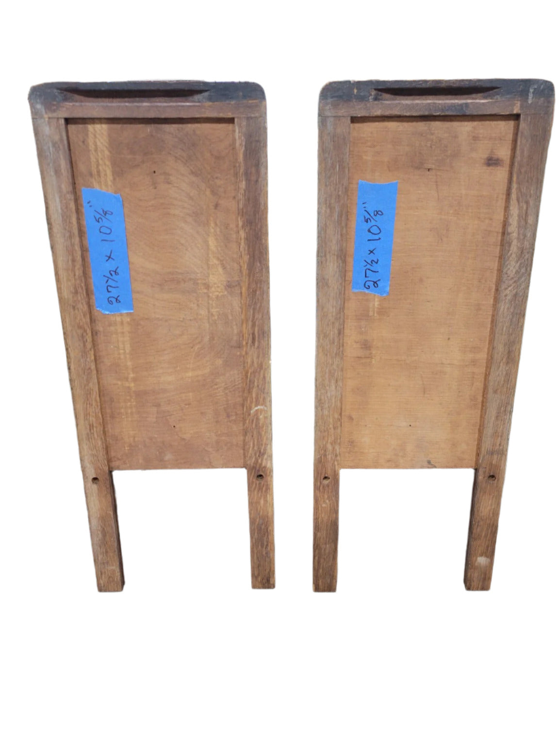 Salvaged Oak Side Panel – Mortised Table or Bench Legs