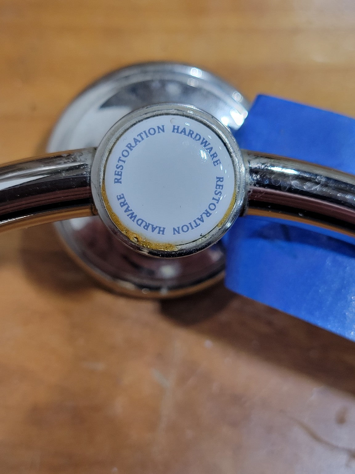 Restoration Hardware Chrome Towel Ring