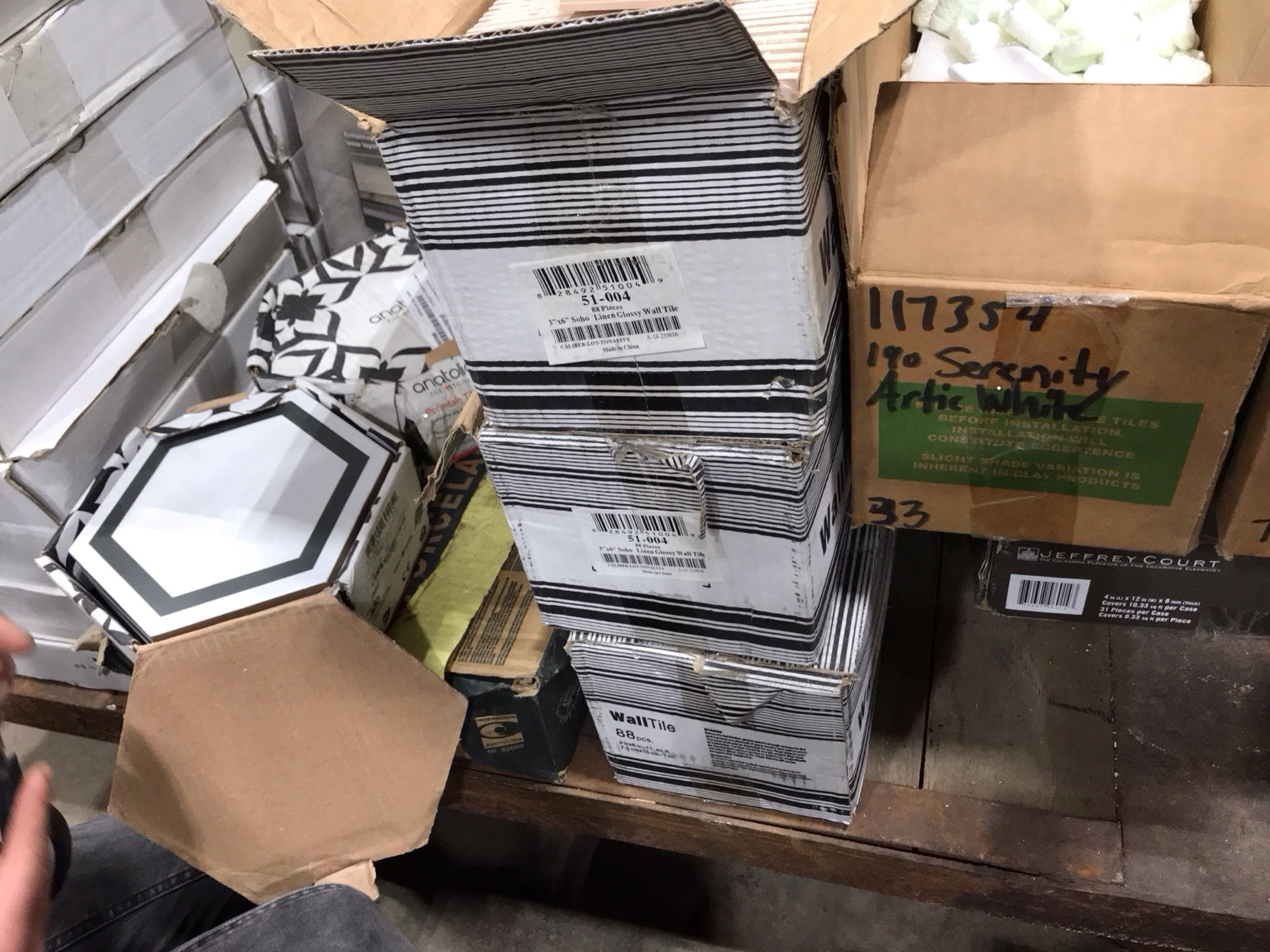 Soho Linen Glossy Wall Tile – 3" x 6" (3 Boxes available)