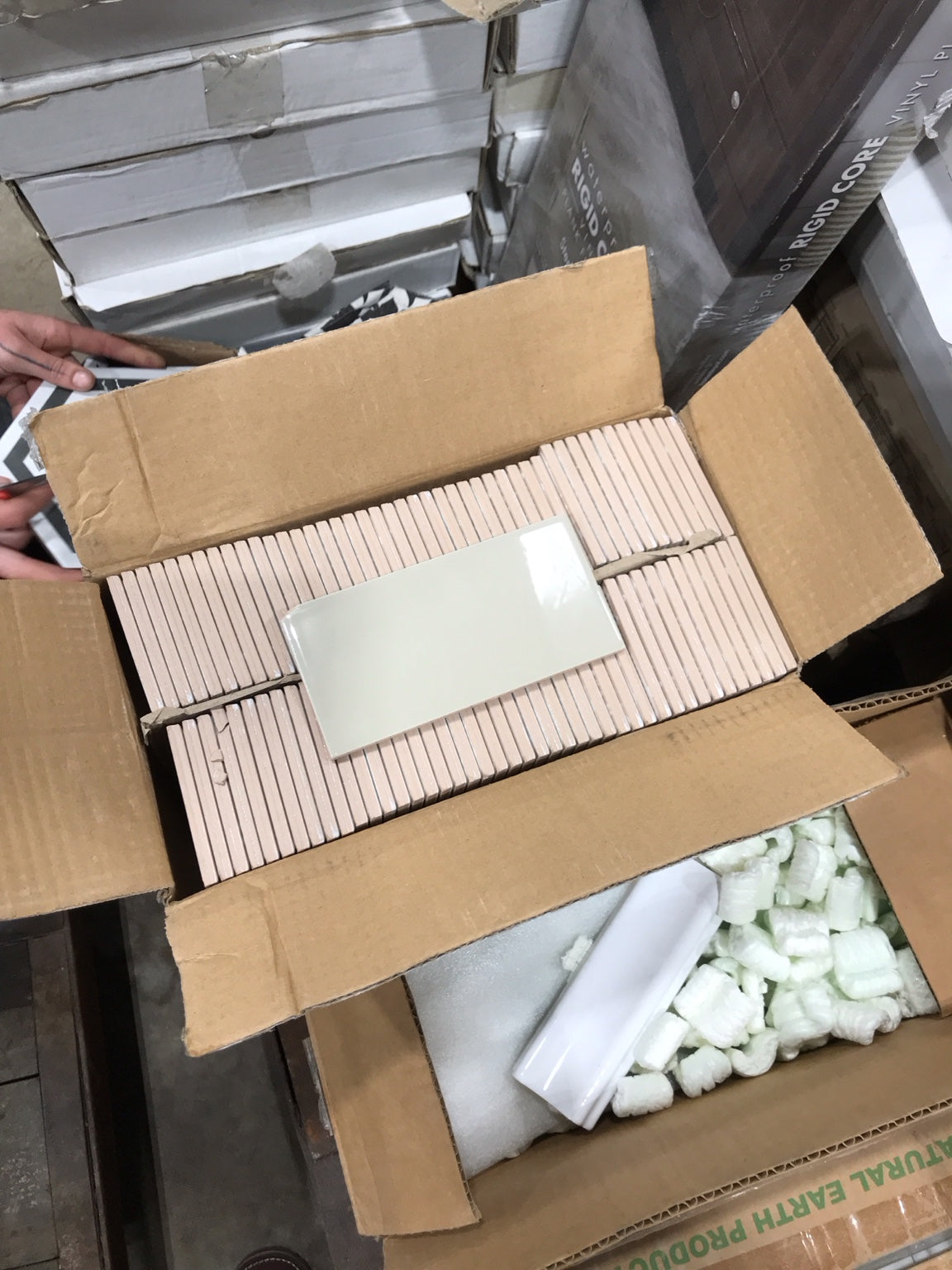 Soho Linen Glossy Wall Tile – 3" x 6" (3 Boxes available)