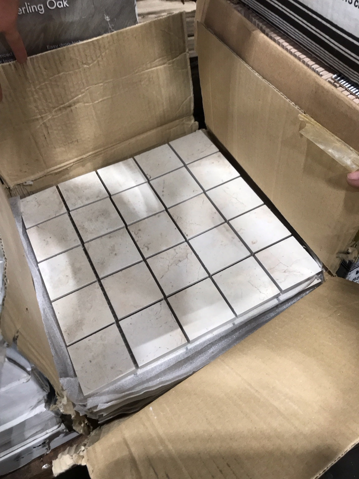 Grespania Porcelánico Matte Mosaic Tile – 30 x 30 cm (1 Box available)