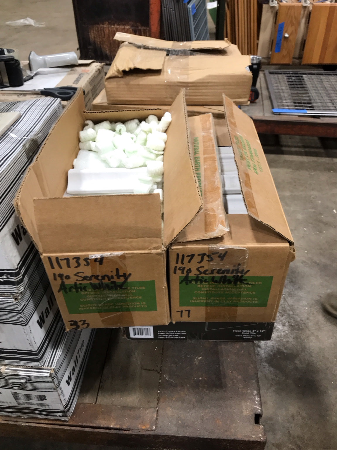 Serenity Arctic White Ceramic Bullnose Trim – 3" x 6" x 2" (1 Full Box + 1 Half Box available)