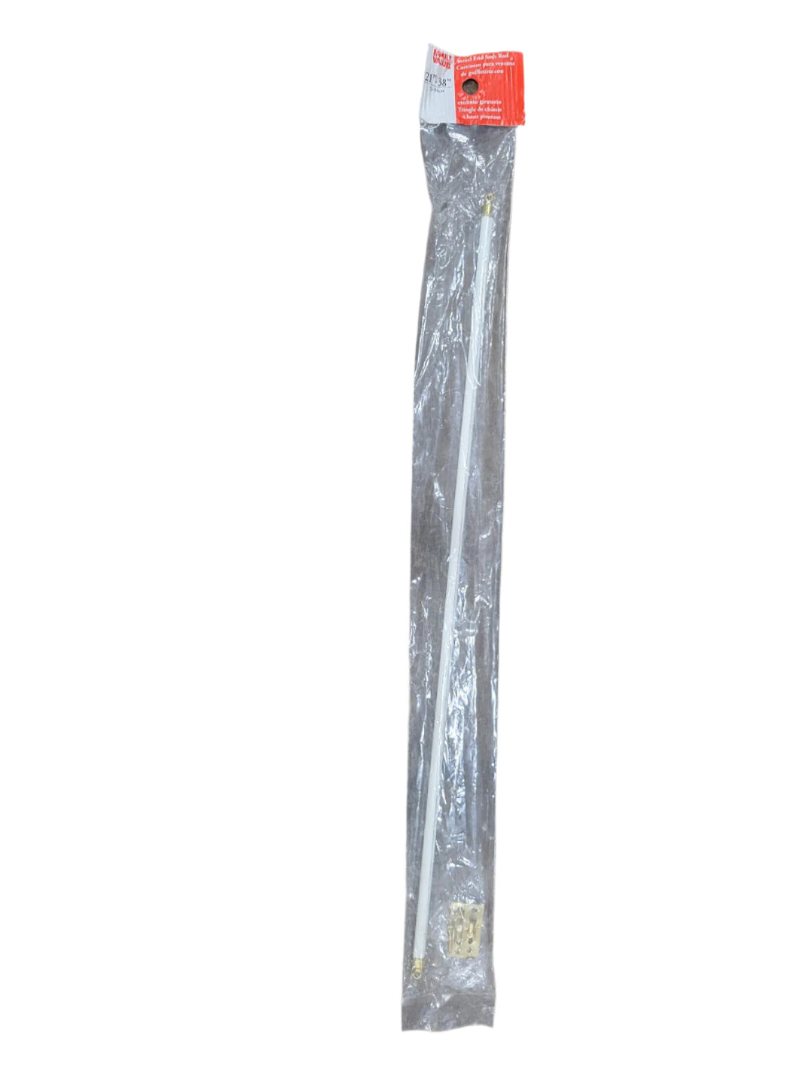 Café Tension Curtain Rod – Adjustable 21" to 38"