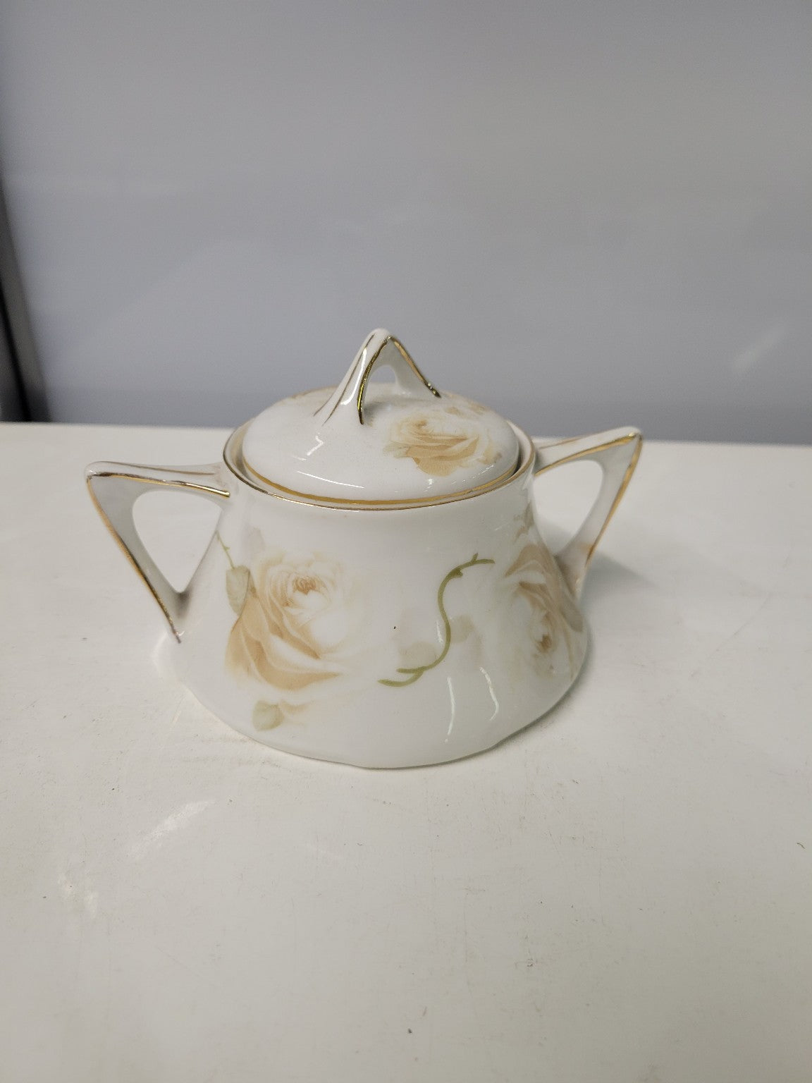 Vintage Zeh Scherzer Bavarian Creamer & Sugar Set (Sold as Set)