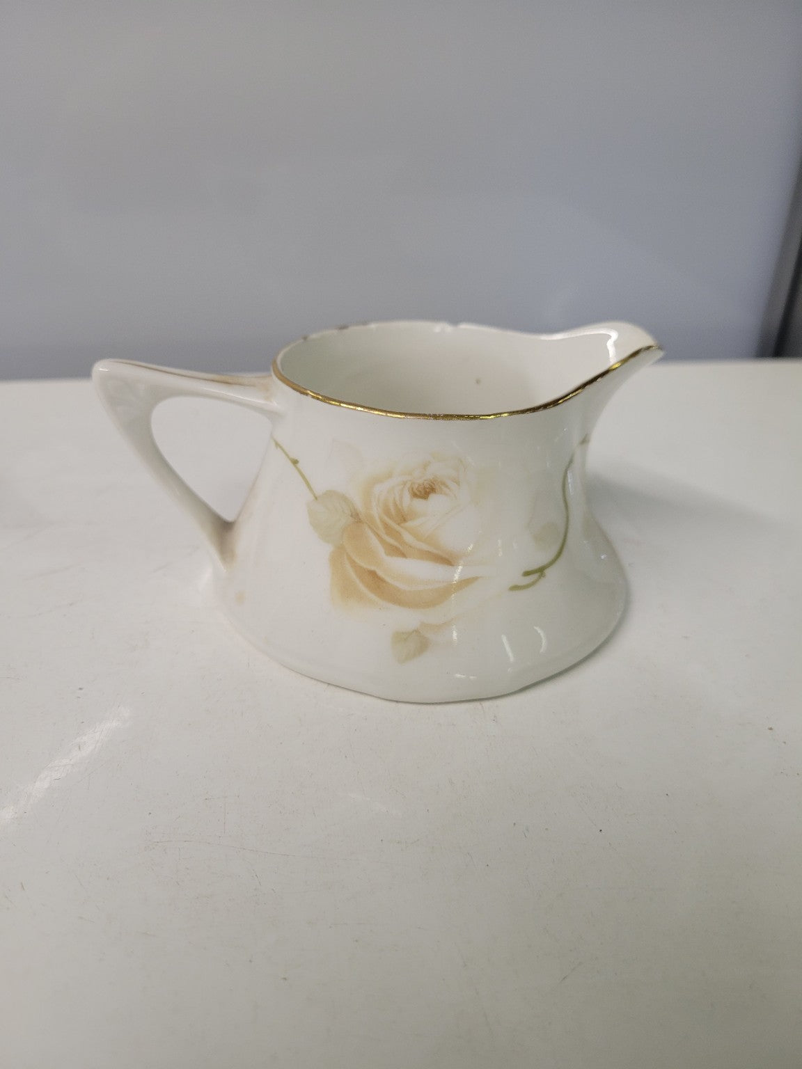 Vintage Zeh Scherzer Bavarian Creamer & Sugar Set (Sold as Set)