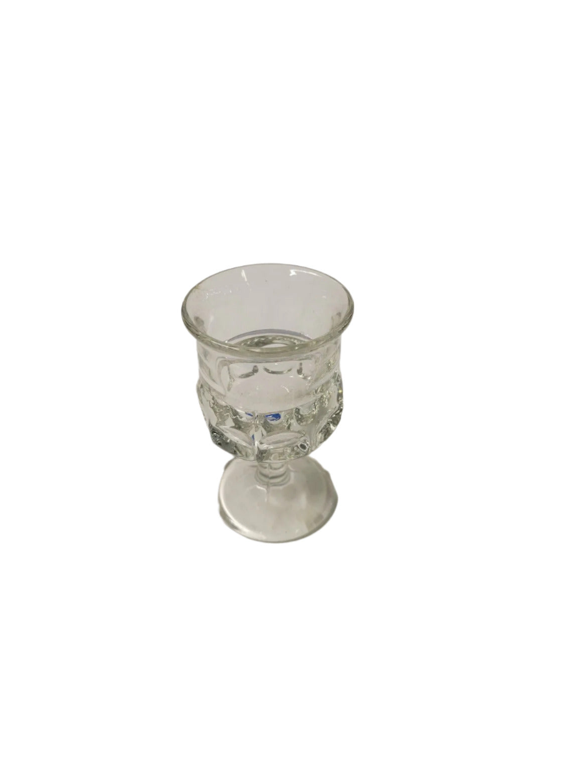 Pressed Glass Cordial or Shot Glass – 3" x 2"