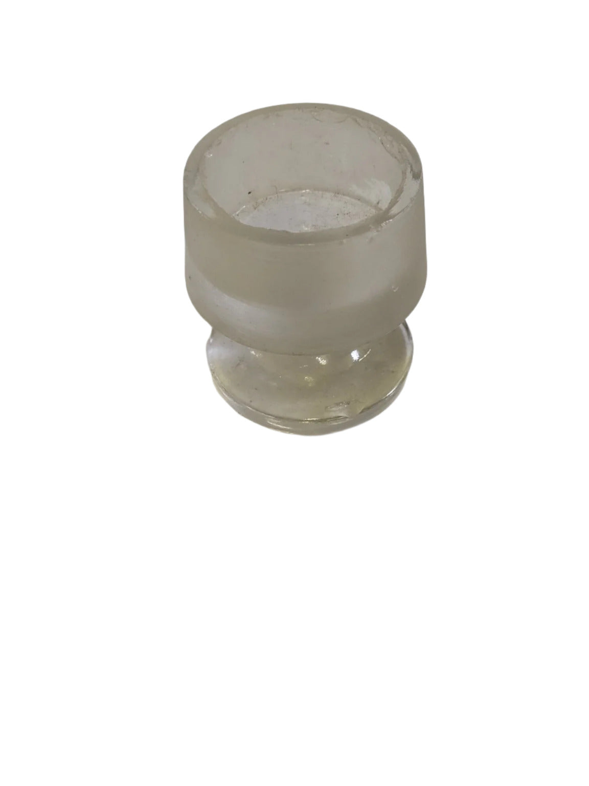 Frosted Laboratory Glass Stopper or Apothecary Plug – 2" H