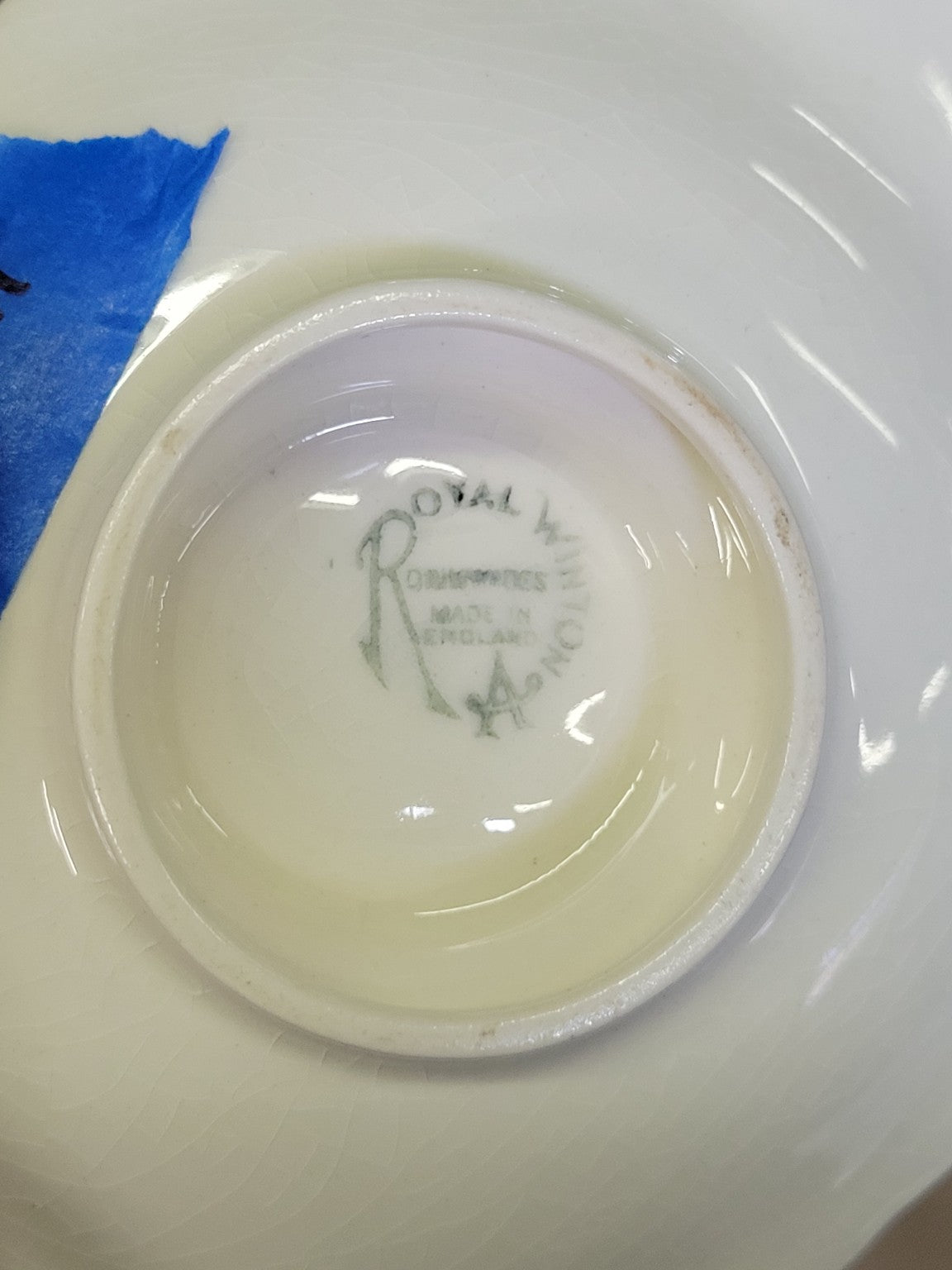 Royal Winton Grimwades Yellow Lusterware Lotus Bowl with Leaf Plate