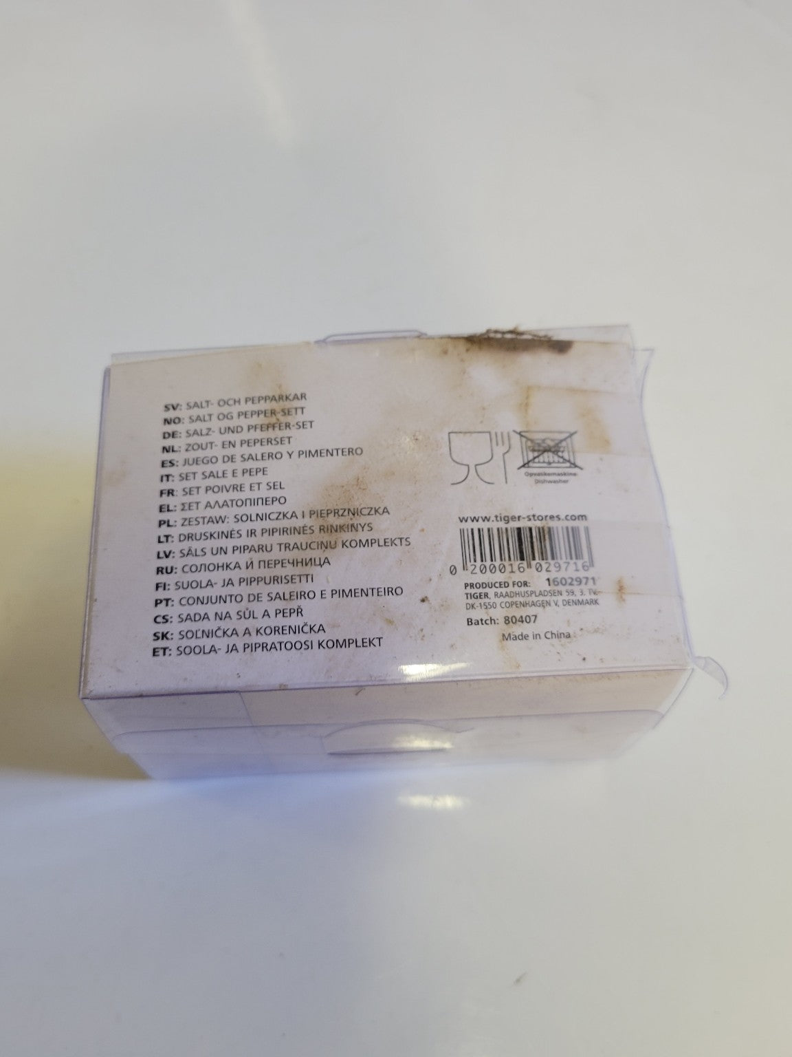 Modern White Ceramic Bird Salt & Pepper Set – Tiger Stores