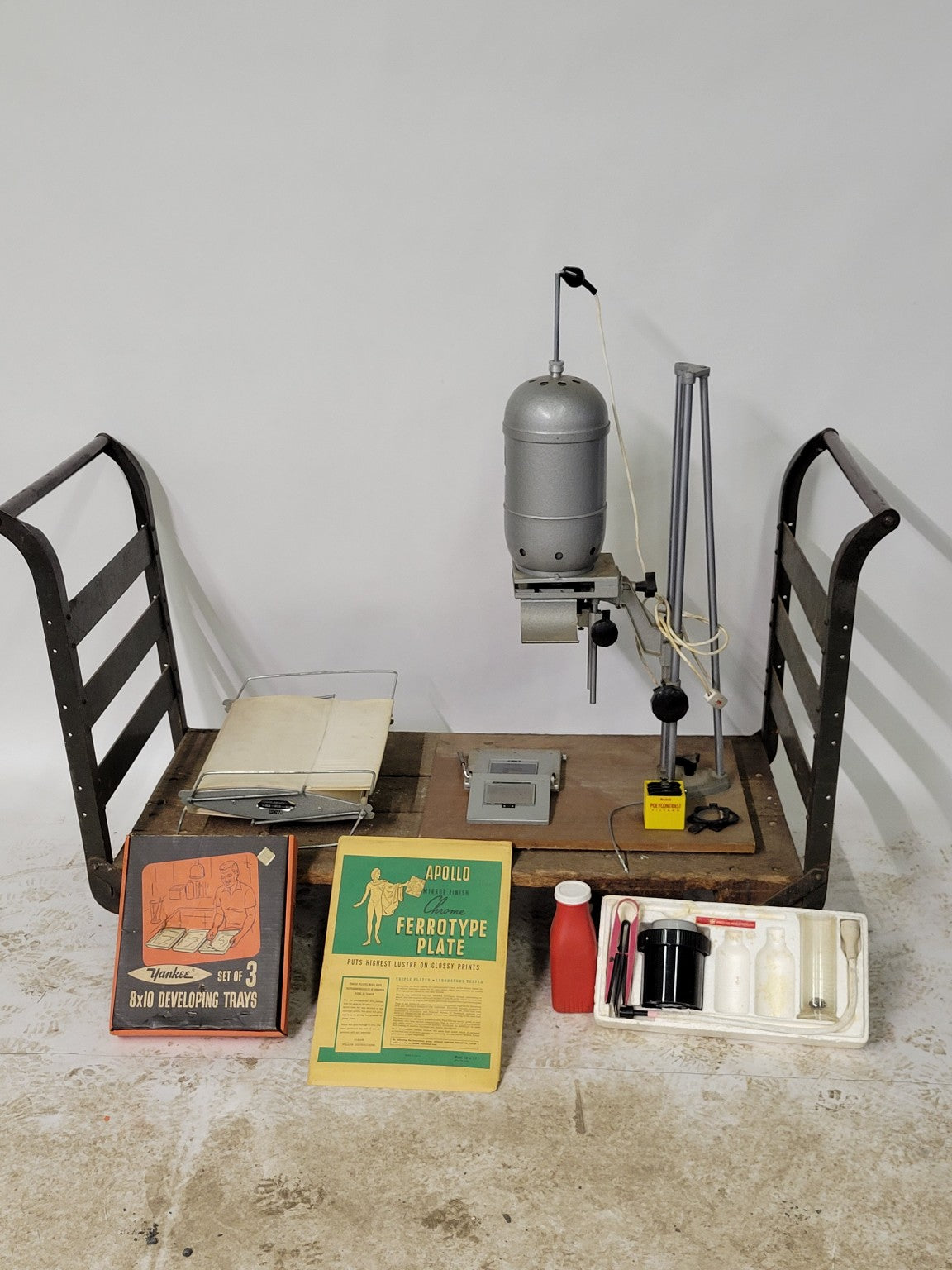 Vintage Darkroom Photography Equipment Lot