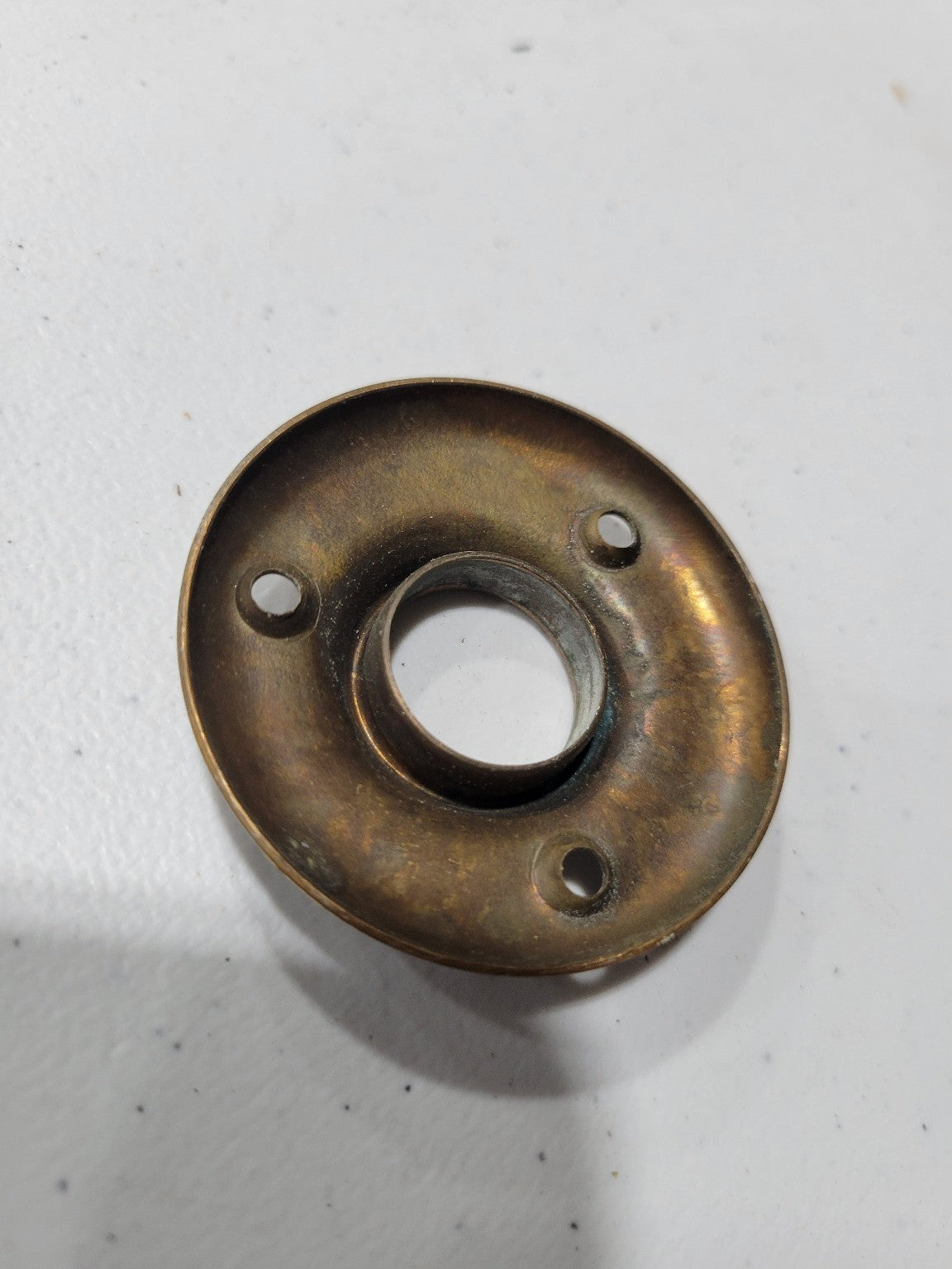 Vintage Brass Rosette
