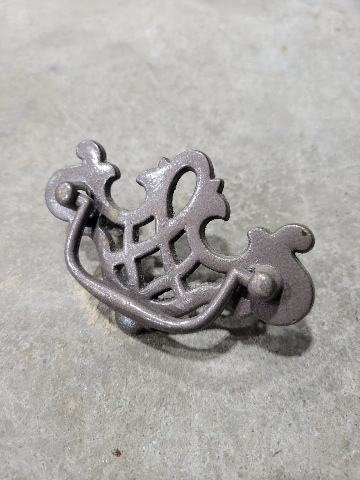 Ornate Cast Brass Drawer Pulls – Set of 8