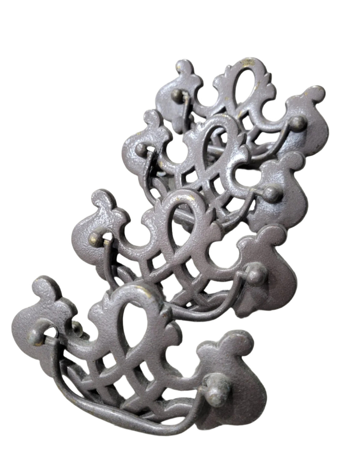 Ornate Cast Drawer Pulls – Set of 4