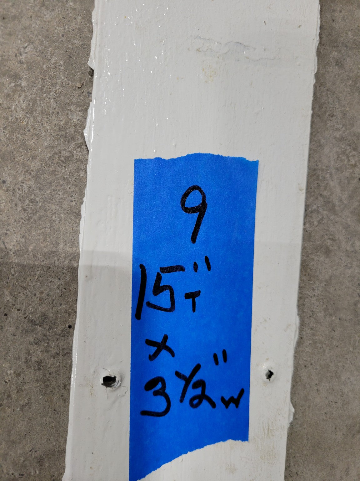 Painted Metal Kick Plate