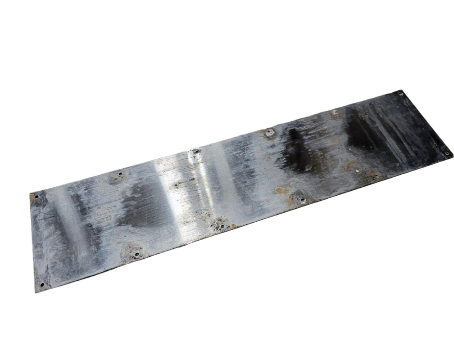 Vintage Aluminum Kick Plate – 33⅞" x 8"