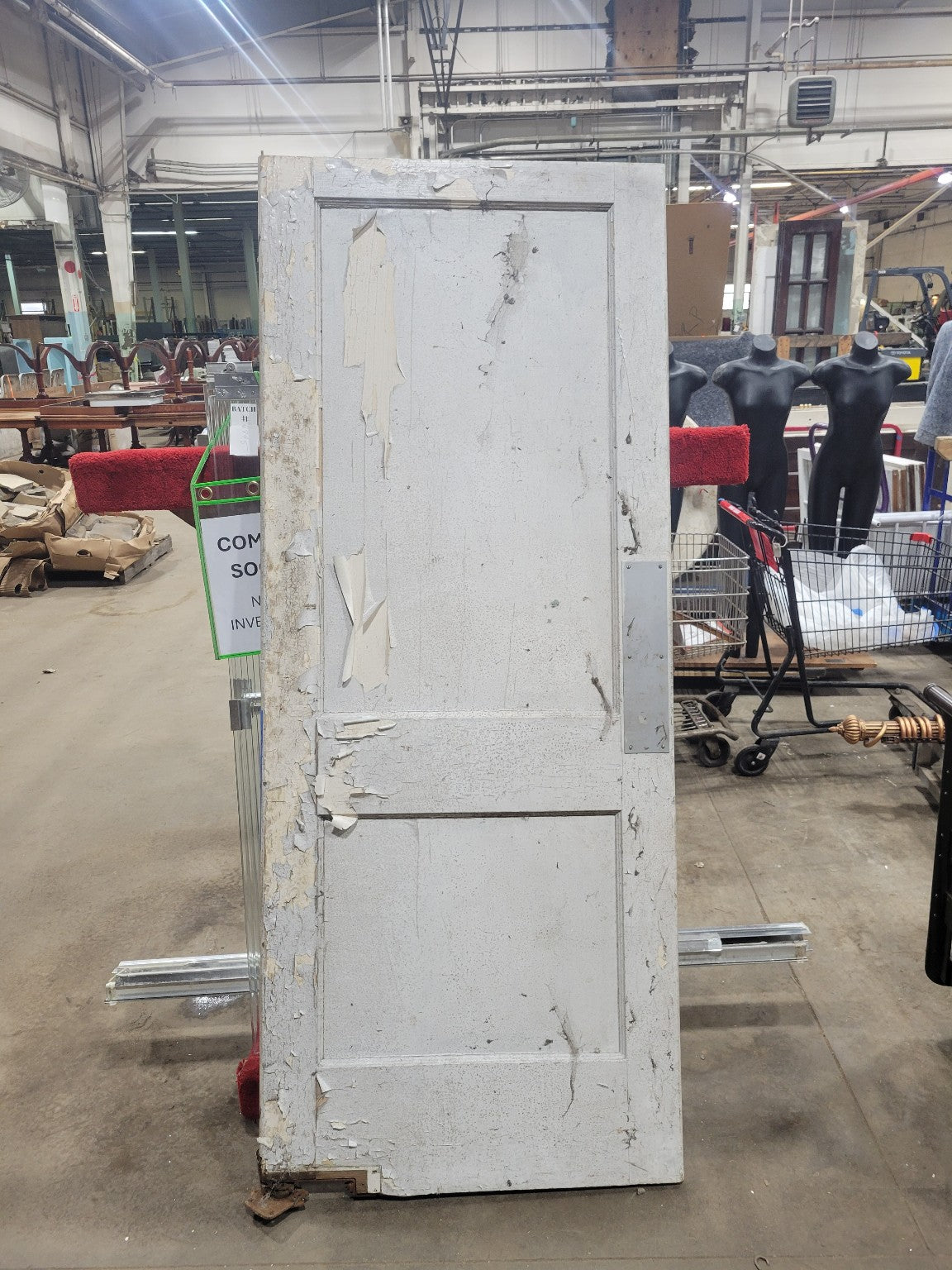Three Panel Wood Door – 32"