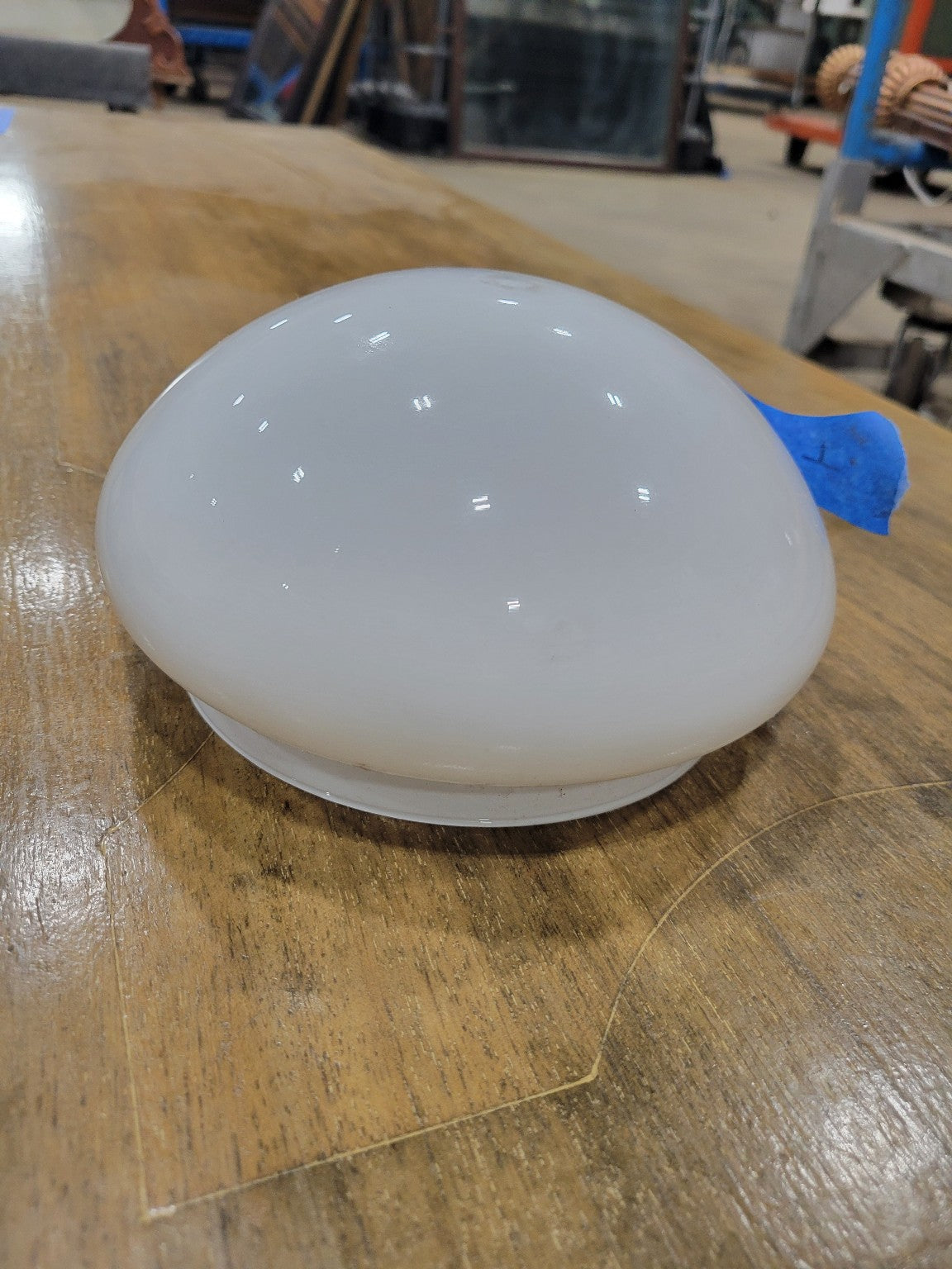 Frosted Glass Mushroom Globe Light Shade