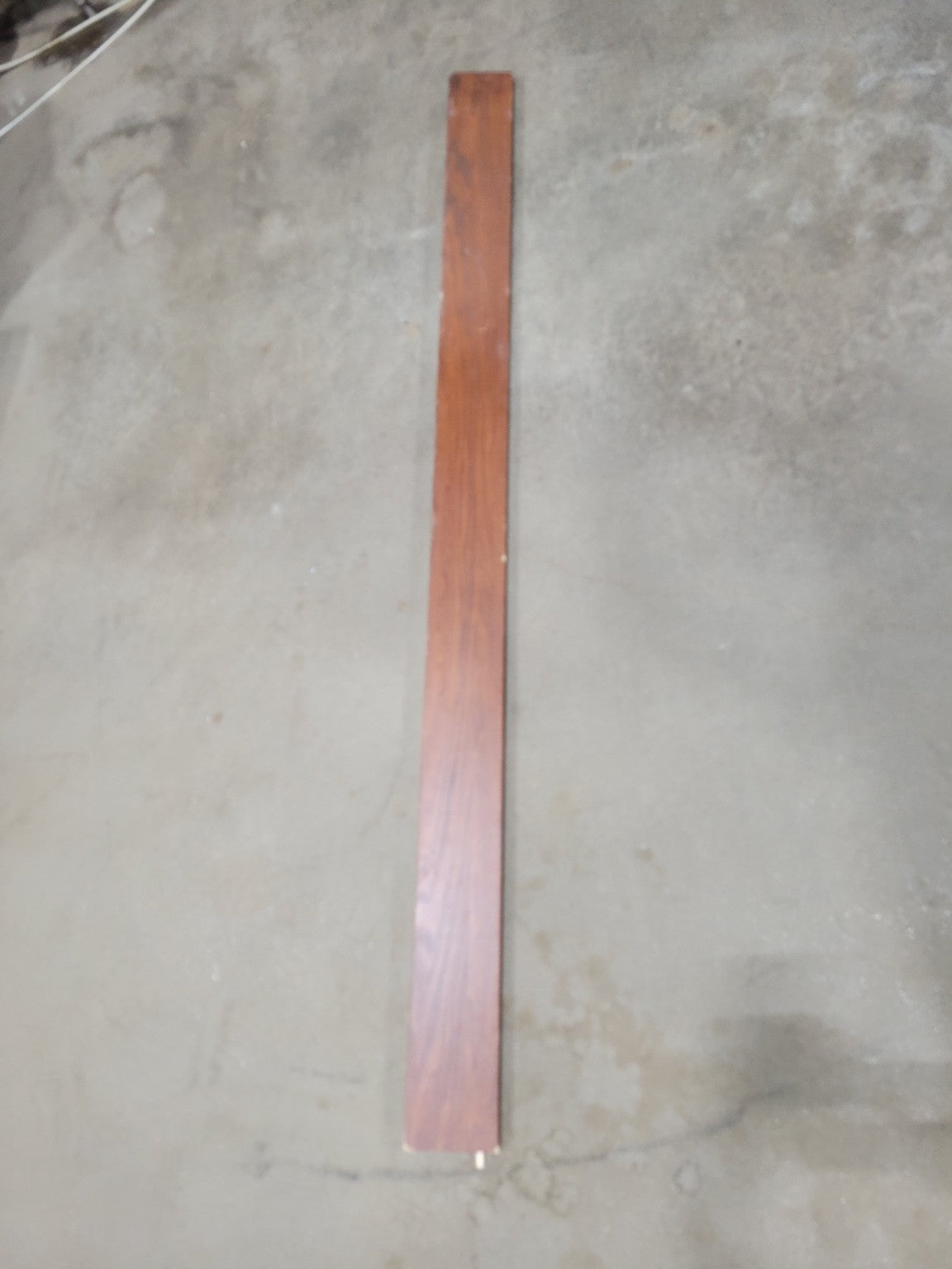 King Size Wood Bed Rail Set with Boxed Cross Supports