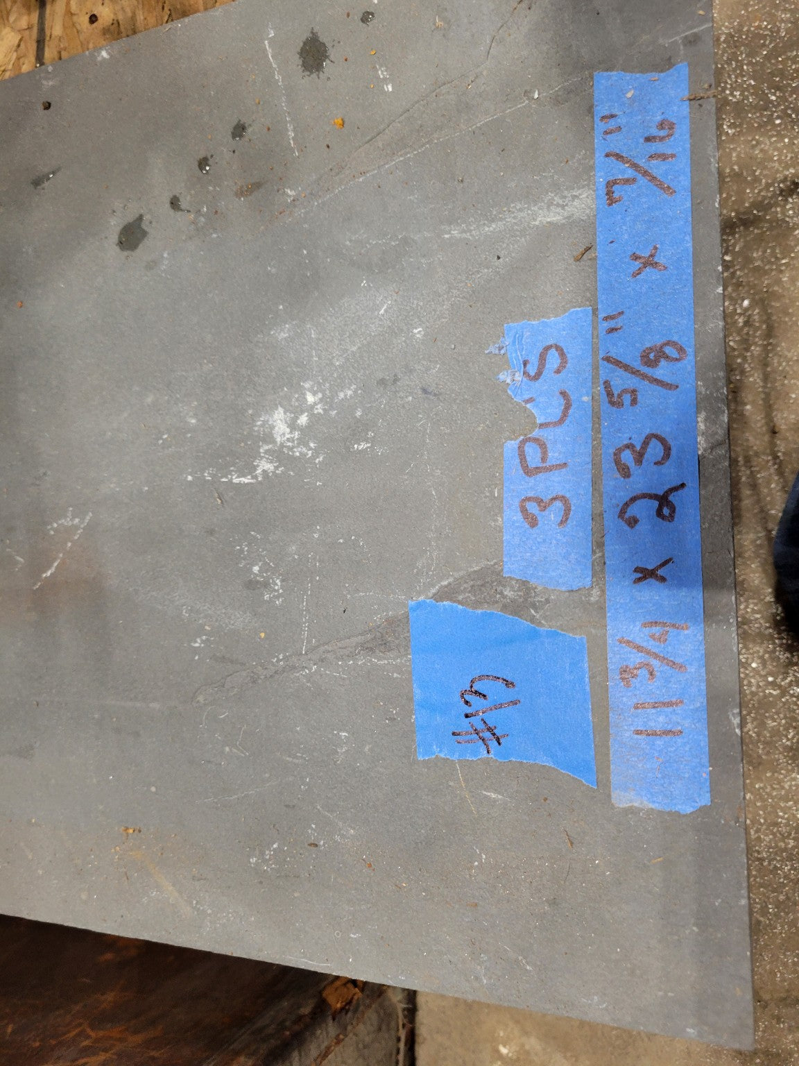Slate Stone Slabs - Set of 3