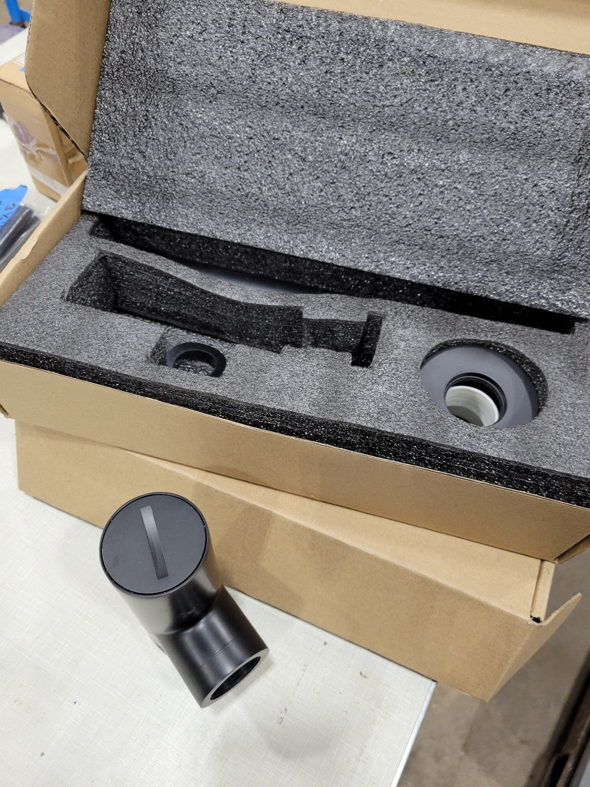 Matte Black Modern Bottle Trap