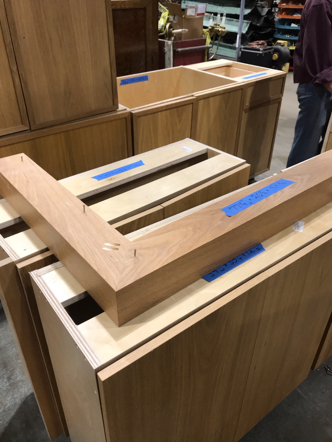 White Birch L-Shaped Baseboard Molding Piece