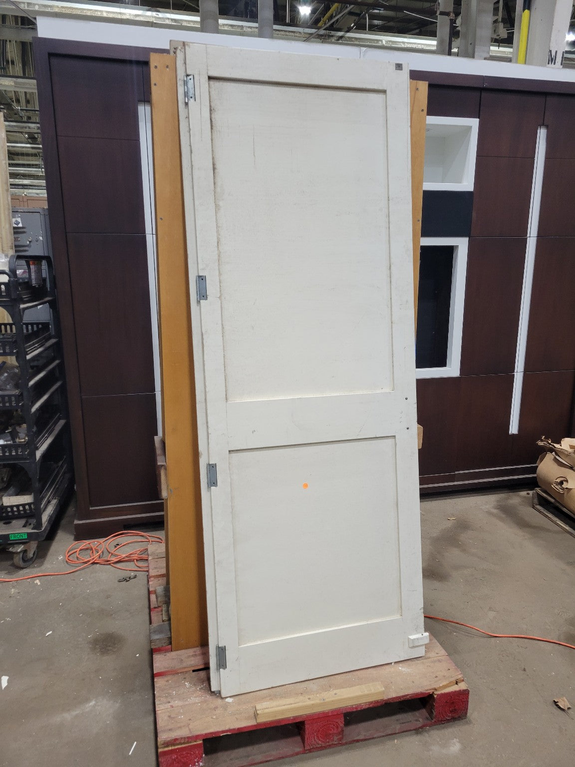 Salvaged 2-Panel Wood Door