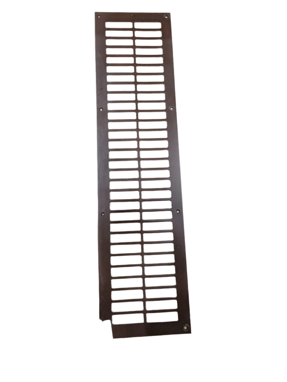 Vintage Metal Floor Vent Grille - Rectangular