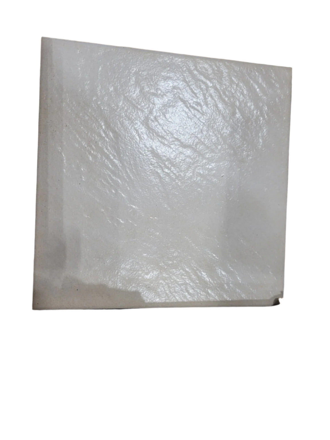 Vintage Natura White Textured Ceramic Tiles - Lot of 15