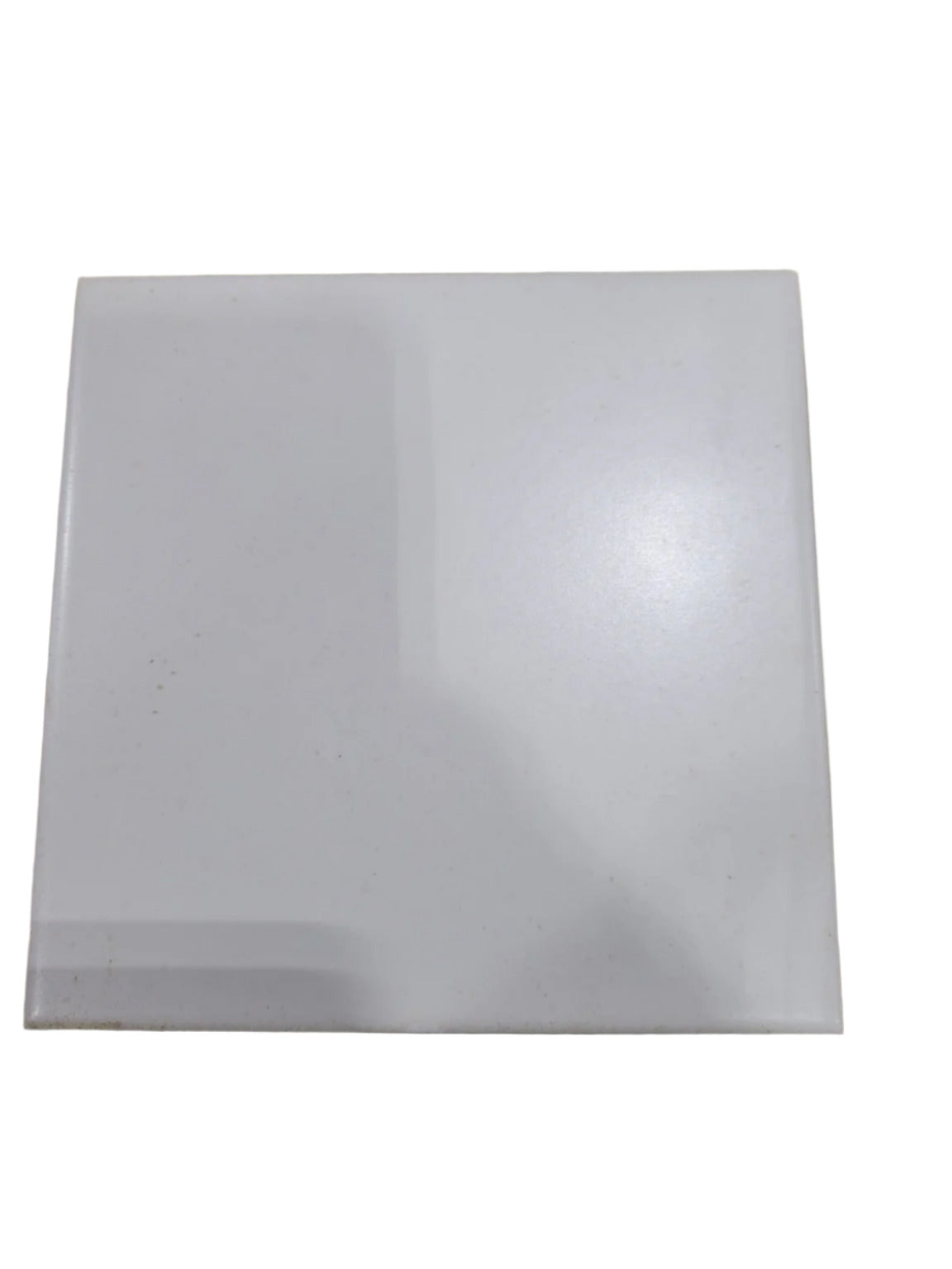 White Ceramic Wall Tiles - 6⅛" Square - Lot of 7 Pieces