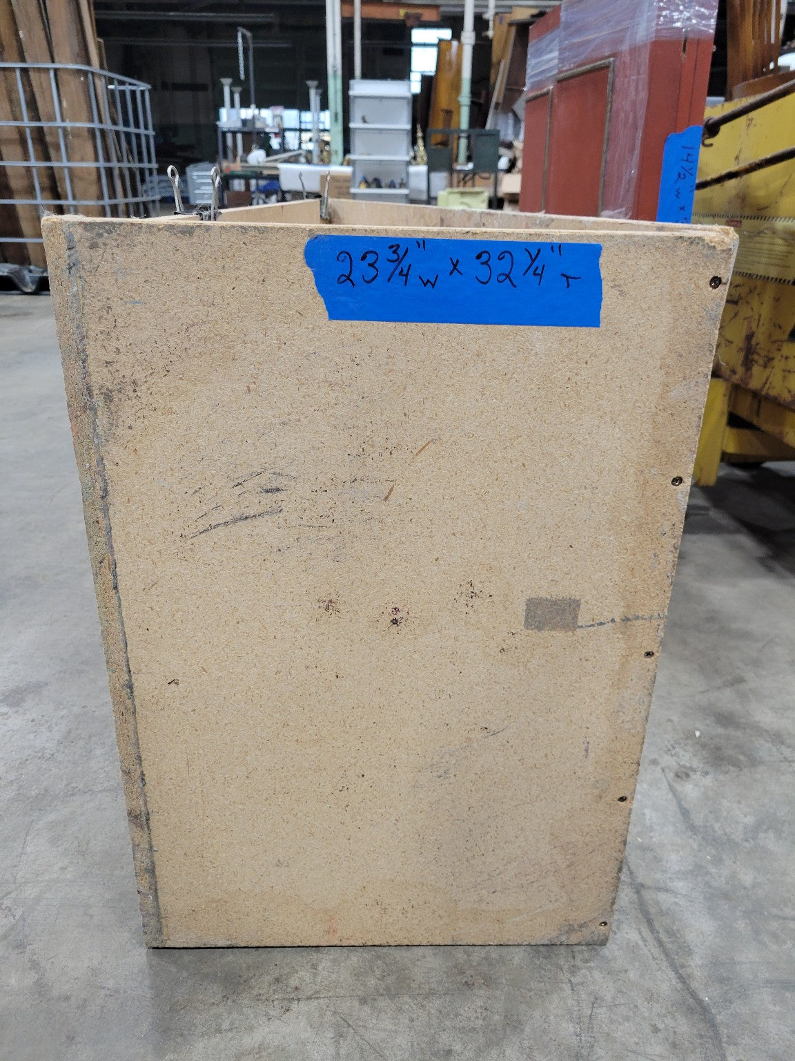 Vintage Painted Studio Easel Board - Double-Sided - 23¾" W x 32¼" T