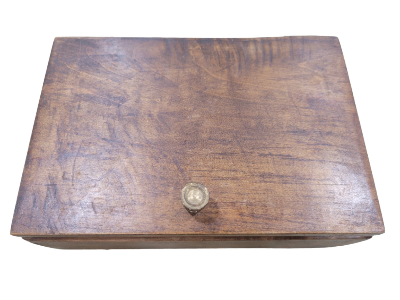 Vintage Handmade Wooden Trinket or Storage Box