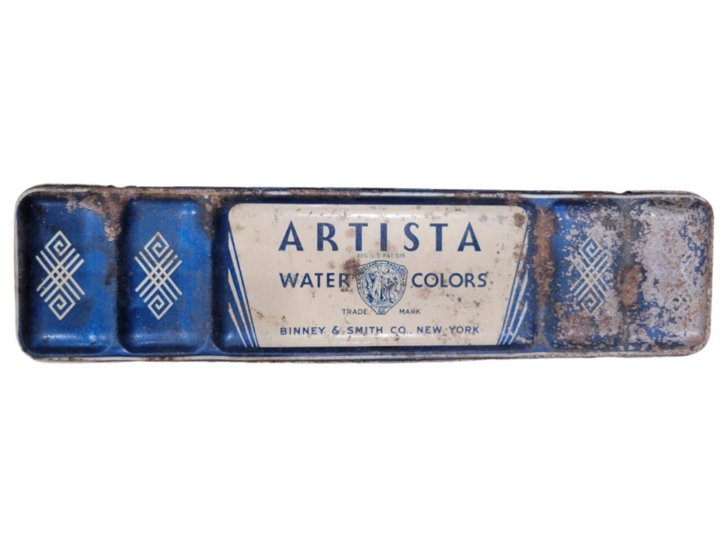 Vintage Artista Water Colors Tin by Binney & Smith Co.