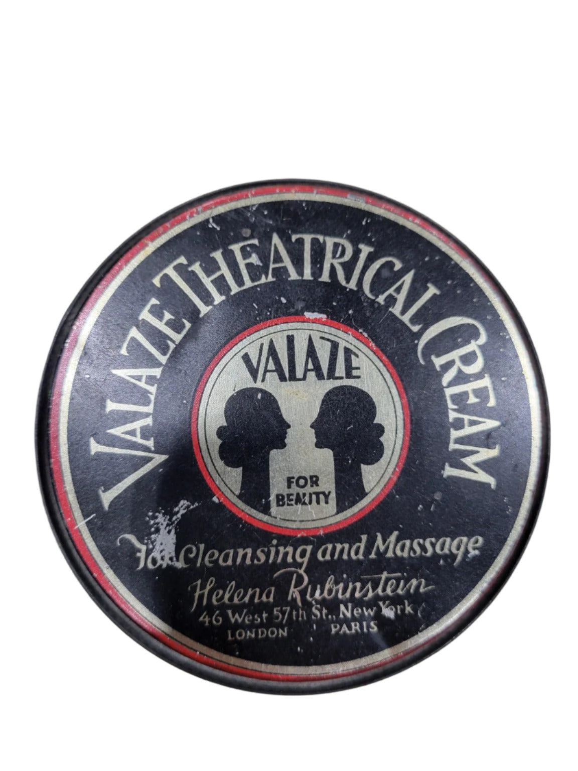 Vintage Helena Rubinstein Valaze Theatrical Cream Tin