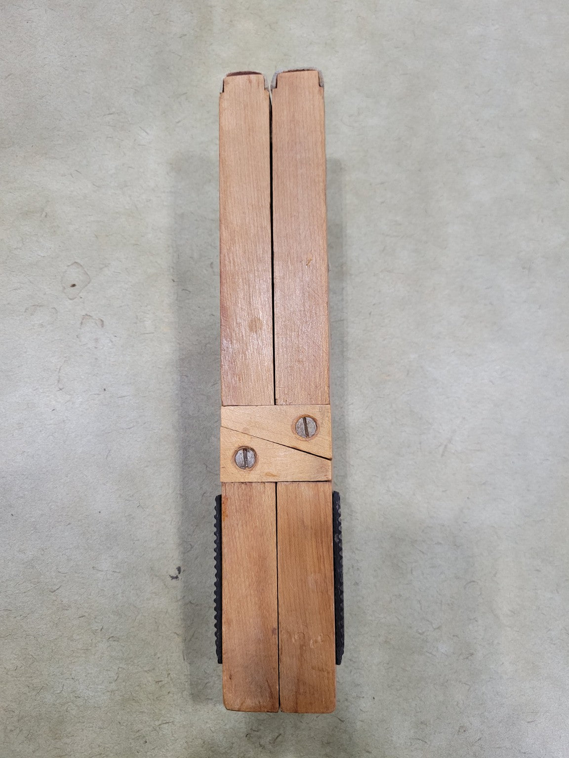 Foldable Wooden Boot Jack with Suede Lining