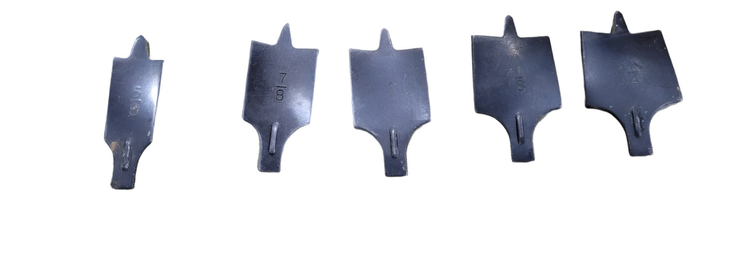 Craftsman Power Wood Boring Bits – 10-Piece Spade Bit Set in Original Case (Missing ¾" Bit)