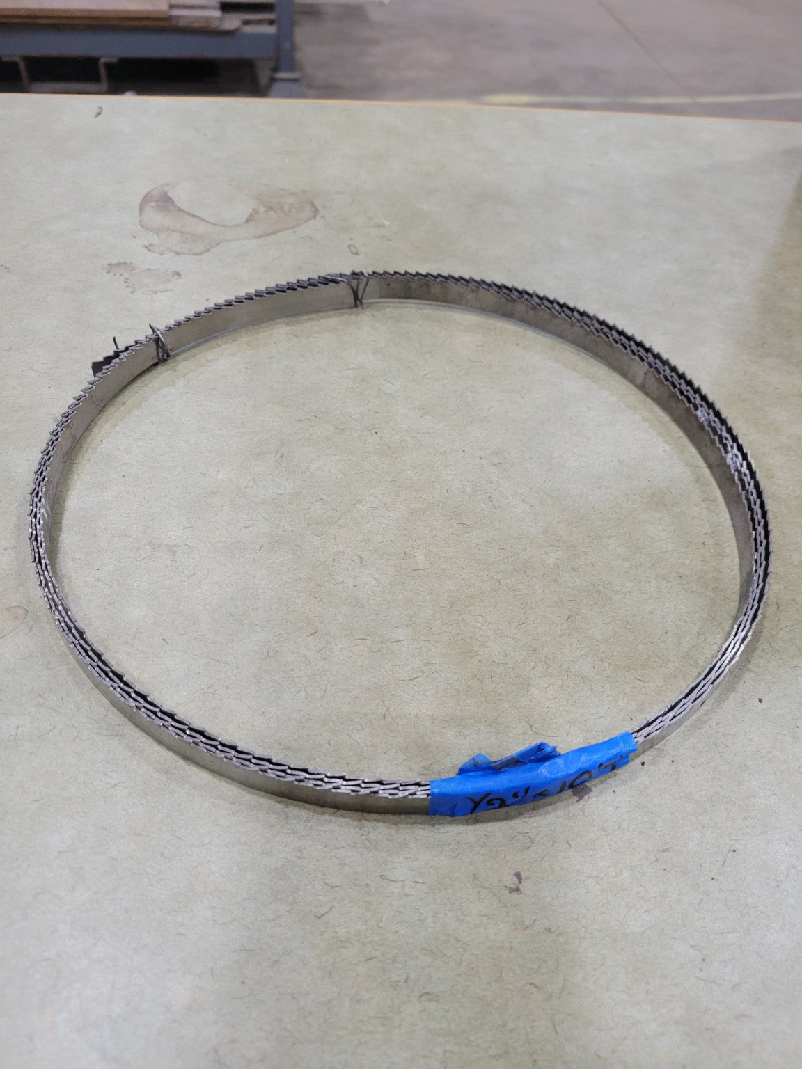Band Saw Blade Coil – ½" W x 10' 4" L, Carbon Steel with Raker Tooth Set