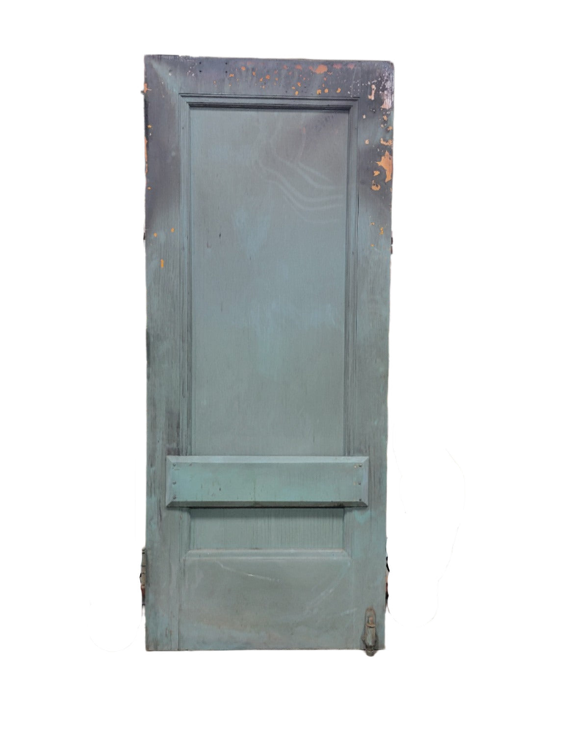 Oversized Painted Wood Utility Door with Strap Bracing – 36" x 86 ¼" (II)