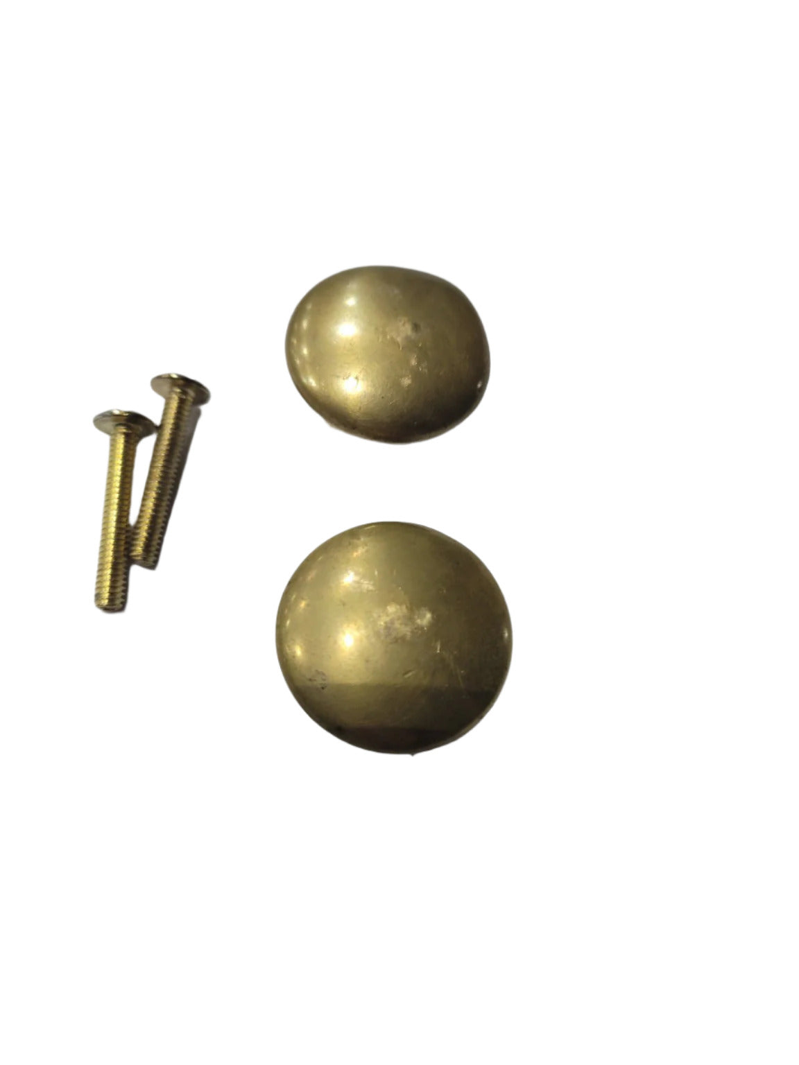 Vintage Solid Brass Drawer Knobs – Set of 2