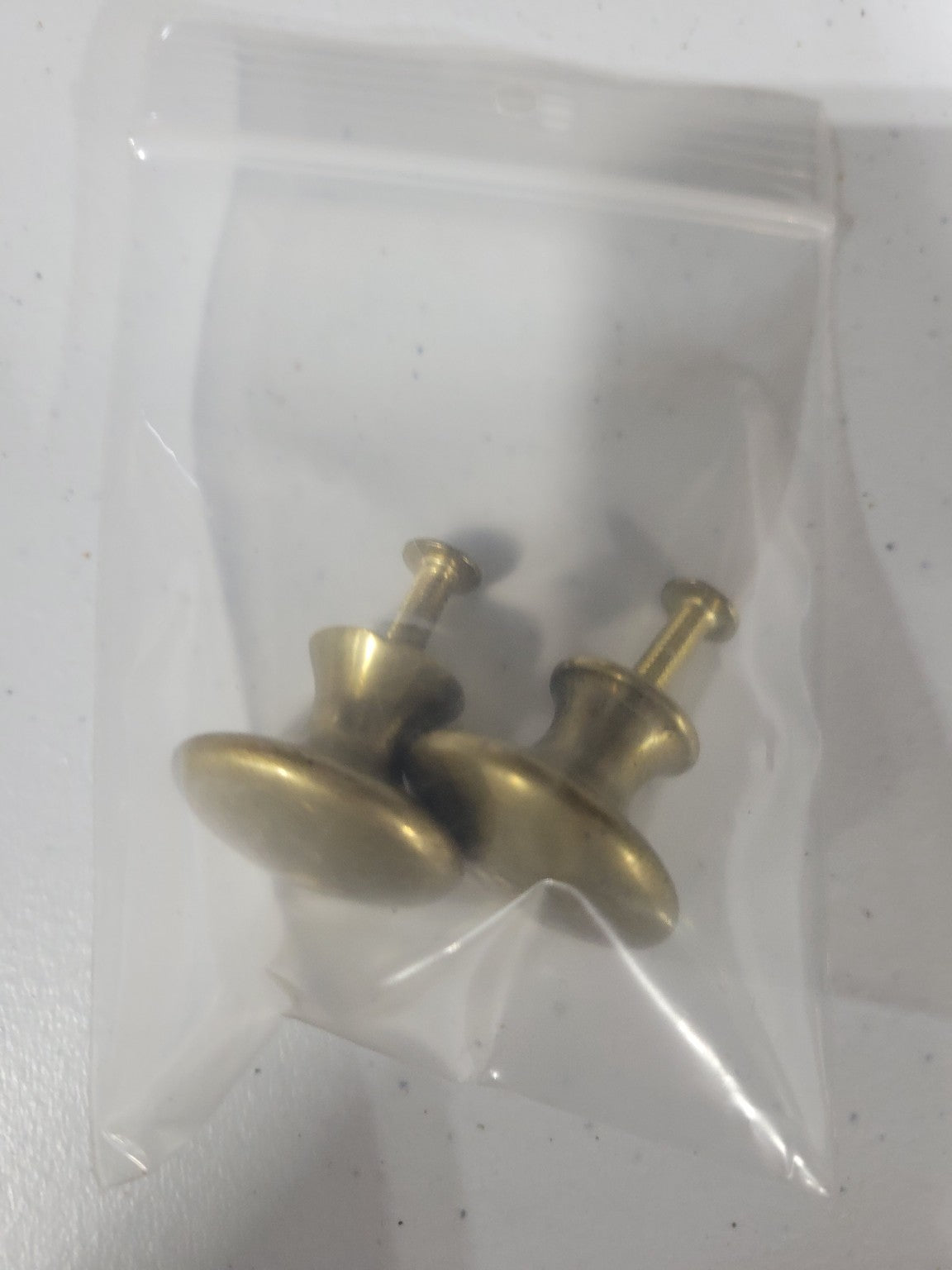 Vintage Solid Brass Drawer Knobs – Set of 2